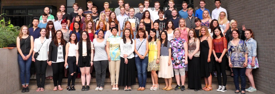 Students from Aarhus and Würzburg, Summer Term 2015